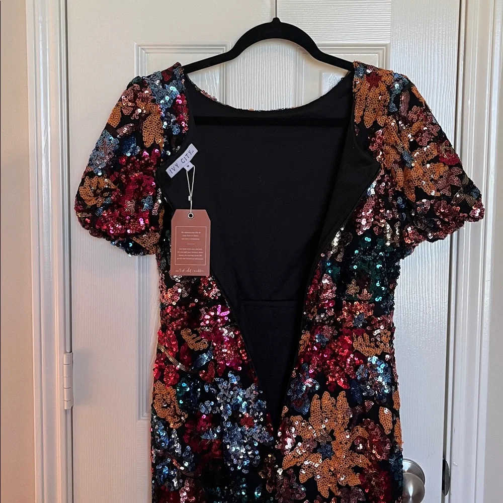 NWT Ivy City Sequin Showstopper Dress - Picture 8 of 15